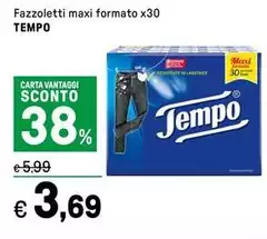 Tempo - Fazzoletti Maxi Formato