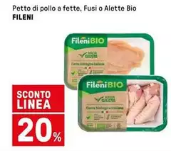 Fileni - Petto Di Pollo A Fette, Fusi O Alette Bio Fileni - Petto Di Pollo A Fette, Fusi O Alette Bio