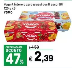 Yomo - Yogurt Intero O Zero Grassi
