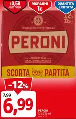 Peroni - 12 X 330 Ml Peroni - 12 X 330 Ml