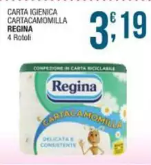 Regina - Carta Igienica Cartacamomilla
