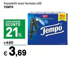 Tempo - Fazzoletti Maxi Formato
