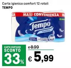 Tempo - Carta Igienica Comfort