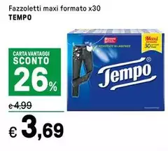 Tempo - Fazzoletti Maxi Formato