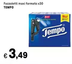 Tempo - Fazzoletti Maxi Formato