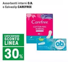 Carefree - Assorbenti Interni O Salvaslip