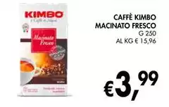 Kimbo - Caffè Macinato Fresco Kimbo - Caffè Macinato Fresco