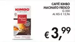 Kimbo - Caffè Macinato Fresco Kimbo - Caffè Macinato Fresco
