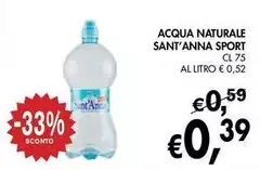 Sant'anna - Acqua Naturale Sport