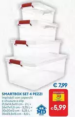 Smartbox Set 4 Pezzi