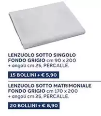 Lenzuolo Sotto Singolo Fondo Grigio Lenzuolo Sotto Singolo Fondo Grigio