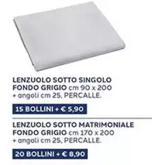 Lenzuolo Sotto Singolo Fondo Grigio Lenzuolo Sotto Singolo Fondo Grigio