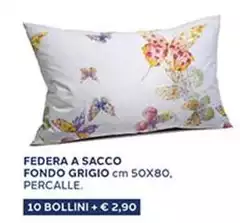 Federa A Sacco Fondo Grigio