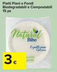 Cuor di natura - Piatti Piani O Fondi Biodegradabili E Compostabili