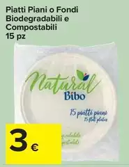 Cuor di natura - Piatti Piani O Fondi Biodegradabili E Compostabili
