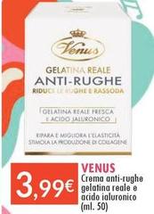 Venus - Crema Anti-rughe Gelatina Reale E Acido Ialuronico