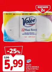 Maxi - Carta Igienica 12 Rotoli Maxi - Carta Igienica 12 Rotoli