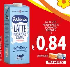 Arborea - Latte UHT Parzialmente Scremato