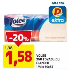 Solo - 250 Tovaglioli Bianchi Solo - 250 Tovaglioli Bianchi