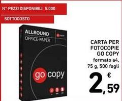 Go Copy - Carta Per Fotocopie