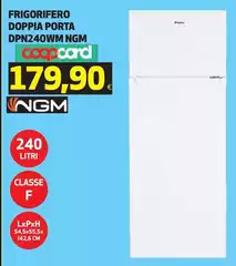 Ngm - Frigorifero Doppia Porta DPN240WM
