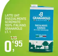 Granarolo - Latte UHT Parzialmente Scremato 