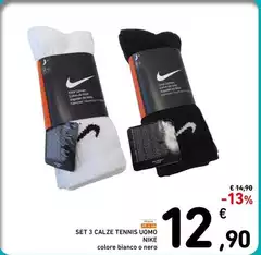 Nike - Set 3 Calze Tennis Uomo