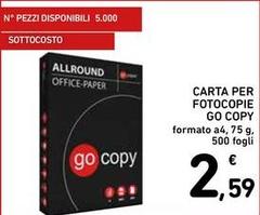 Go Copy - Carta Per Fotocopie