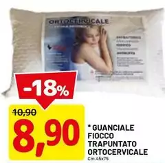 Fiocco - Guanciale Trapuntato Ortocervicale Fiocco - Guanciale Trapuntato Ortocervicale