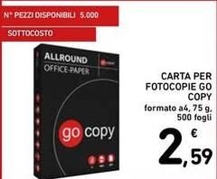 Go Copy - Carta Per Fotocopie