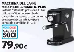 Melchioni - Macchina Del Caffè Aromátic Plus