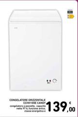 Candy - Congelatore Orizzontale CCHH100E Candy - Congelatore Orizzontale CCHH100E