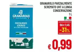 Granarolo - Parzialmente Scremato UHT A Lunga Conservazione