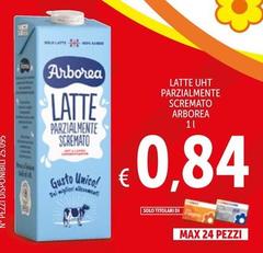 Arborea - Latte UHT Parzialmente Scremato