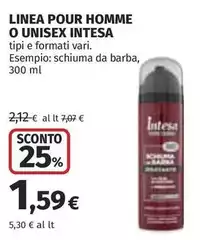 Intesa - Linea Pour Homme O Unisex Intesa - Linea Pour Homme O Unisex