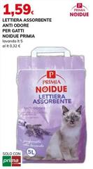 Primia - Lettiera Assorbente Anti Odore Per Gatti