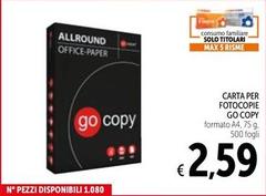 Go Copy - Carta Per Fotocopie