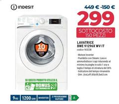 Indesit - Lavatrice BWE 91296X WV IT