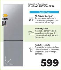 Samsung - Frigorifero Combinato EcoFlex 1.85m 344L RB33B610ESA