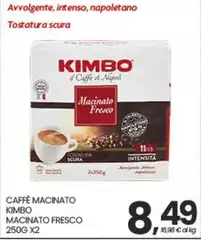 Kimbo - Caffè Macinato Macinato Fresco