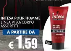 Intesa - Pour Homme Linea Viso/Corpo Assortiti Intesa - Pour Homme Linea Viso/Corpo Assortiti