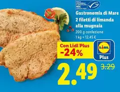 Gastronomia Di Mare - 2 Filetti Di Limanda Alla Mugnaia Gastronomia Di Mare - 2 Filetti Di Limanda Alla Mugnaia