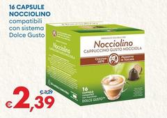 16 Capsule Nocciolino 16 Capsule Nocciolino