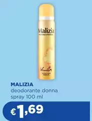 Malizia - Deodorante Donna Spray