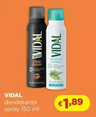 Vidal - Deodorante Spray