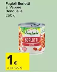 Bonduelle - Fagioli Borlotti Al Vapore