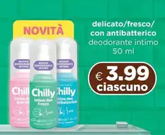 Deo - Delicato/Fesco/Con Antibatterico dorante Intimo