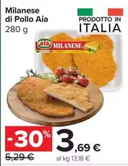 Aia - Milanese Di Pollo Aia - Milanese Di Pollo