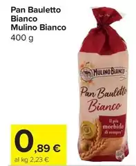 Mulino Bianco - Pan Bauletto Bianco