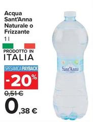 Sant'anna - Acqua Naturale O Frizzante